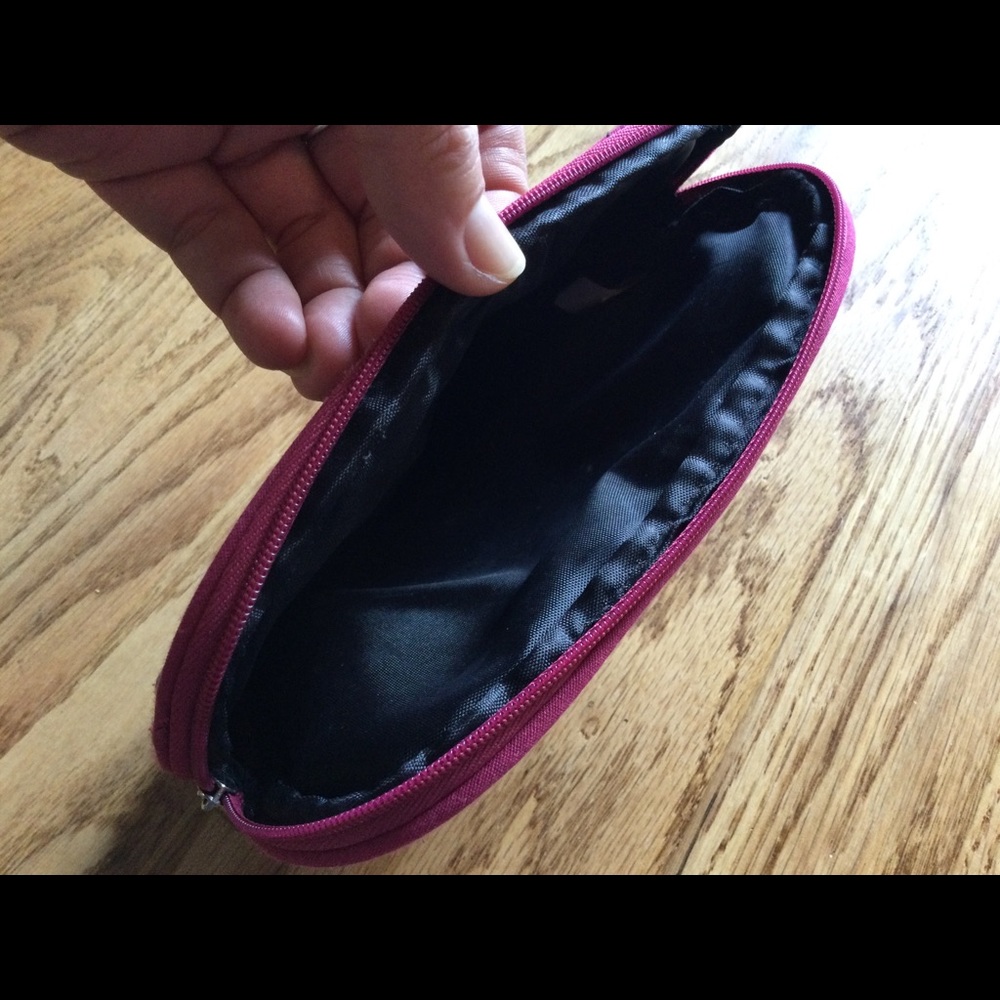 🇫🇷3xHP!🇫🇷 Paris Zippered Makeup Cosmetics Bag - Picture 3 of 8